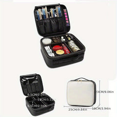 Travel Makeup Train Case Professional Cosmetic Bag Organizer Portable