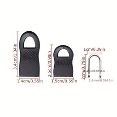 8pcs Zipper Head Accessories Pendant Repair Universal Zipper Head Buckle