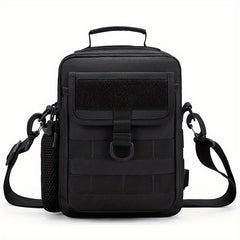 Men's Messenger Bag With Buckle & Thickened Handle Outdoor Sports Bag