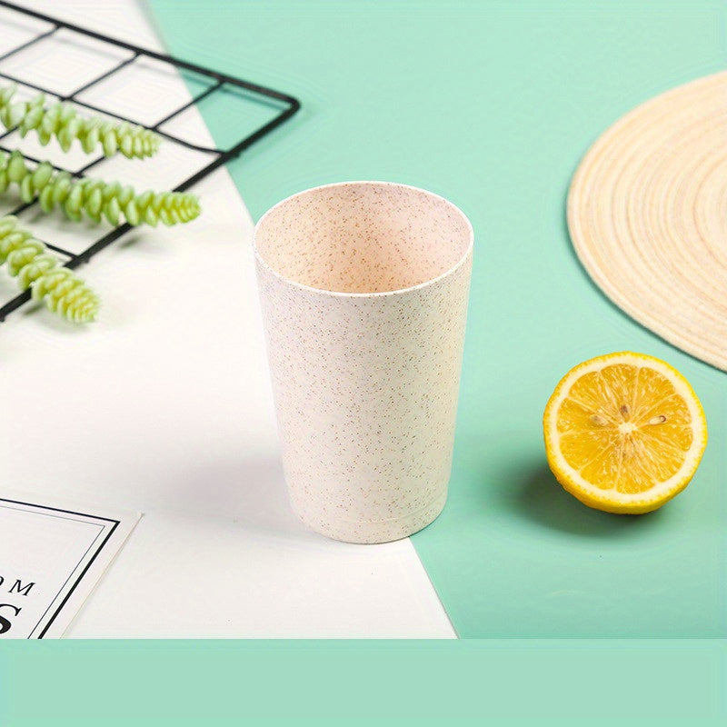 Eco-Friendly Wheat Spice Cup for Drinking & Brushing