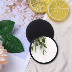 Small Round Mirror for Women Girls Touch-up Compact Pocket Mirror