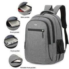 Large Capacity Backpack Computer Bag for Students Wear-resistant