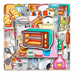 50 Fun Vinyl Stickers for Kitchenware & More