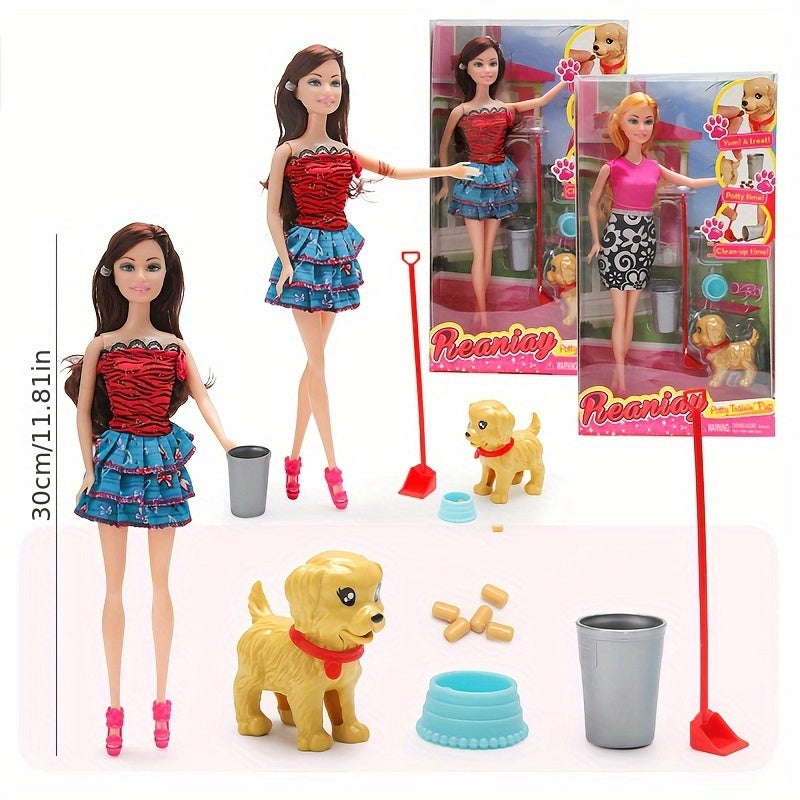 Doll Pet Dog Series Playset
