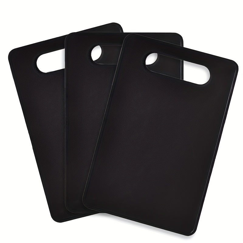 3pcs Kitchen Cutting Board Set Fruit Chopping Non-slip Boards