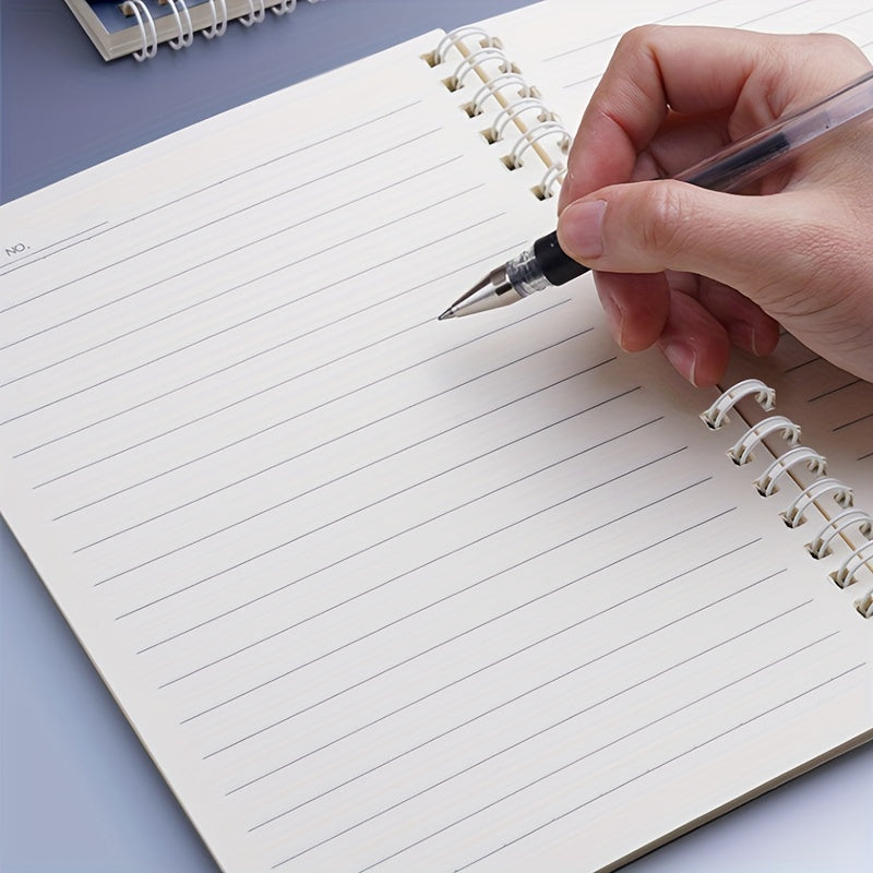 4pcs set A5 Coil Notebook Thickened Notepad Journal Spiral Coil Notebook