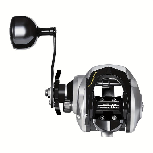 OUYALINE Aluminum Baitcasting Reel 15KG Max Drag Waterproof 7.2:1 Gear Ratio