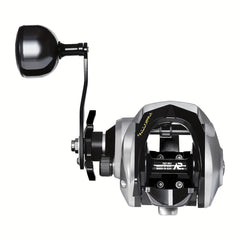 OUYALINE Aluminum Baitcasting Reel 15KG Max Drag Waterproof 7.2:1 Gear Ratio