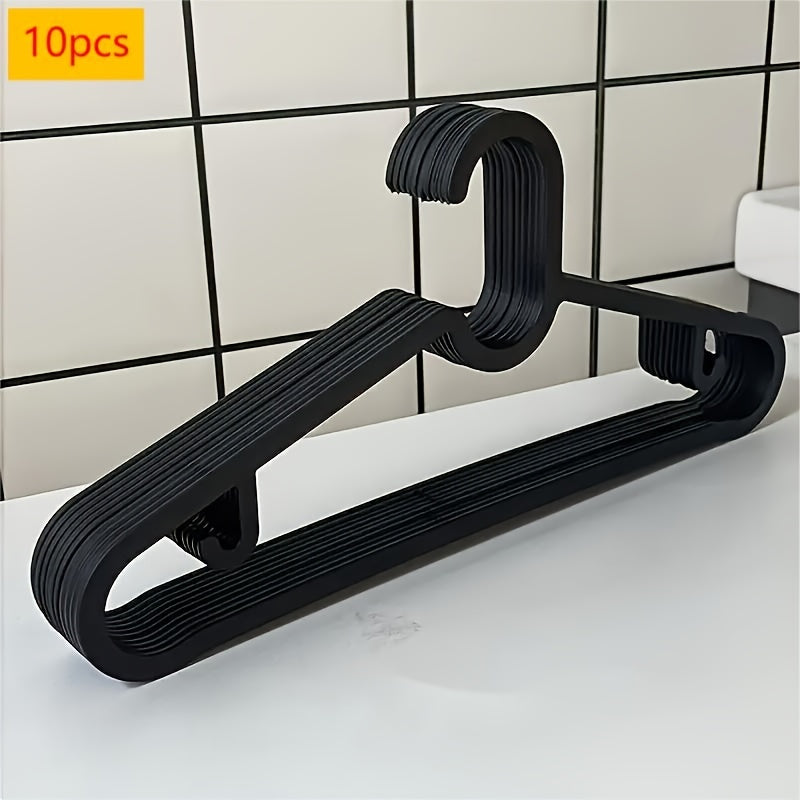 20pcs Plastic Clothes Hangers Non-slip Coat Hanger for Clothing Stores