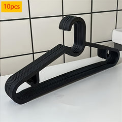 20pcs Plastic Clothes Hangers Non-slip Coat Hanger for Clothing Stores
