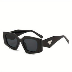 Men's Irregular Frame UV Protection Sunglasses Vintage Eyewear