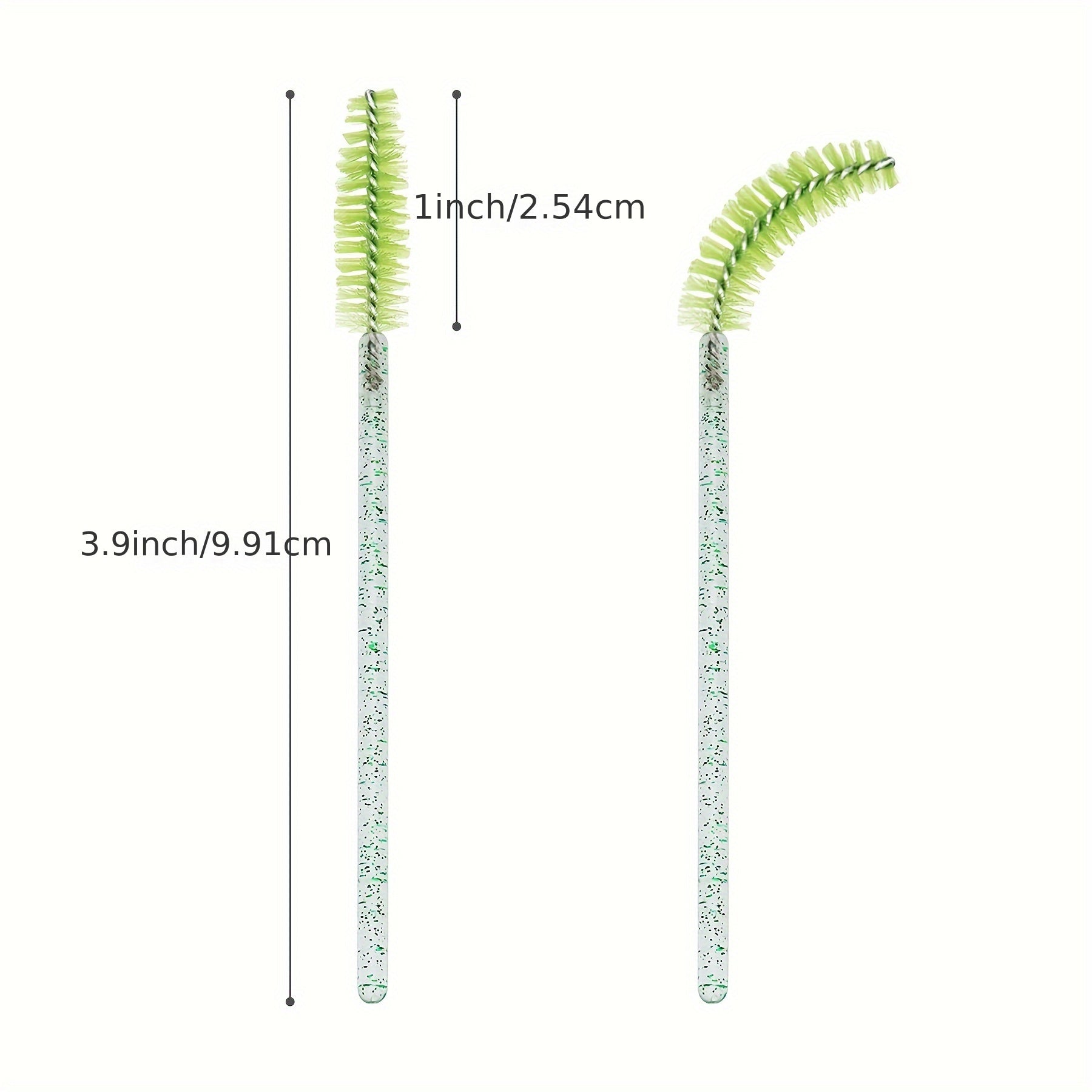 100 Disposable Mascara Brushes Makeup Tools 8 Colors
