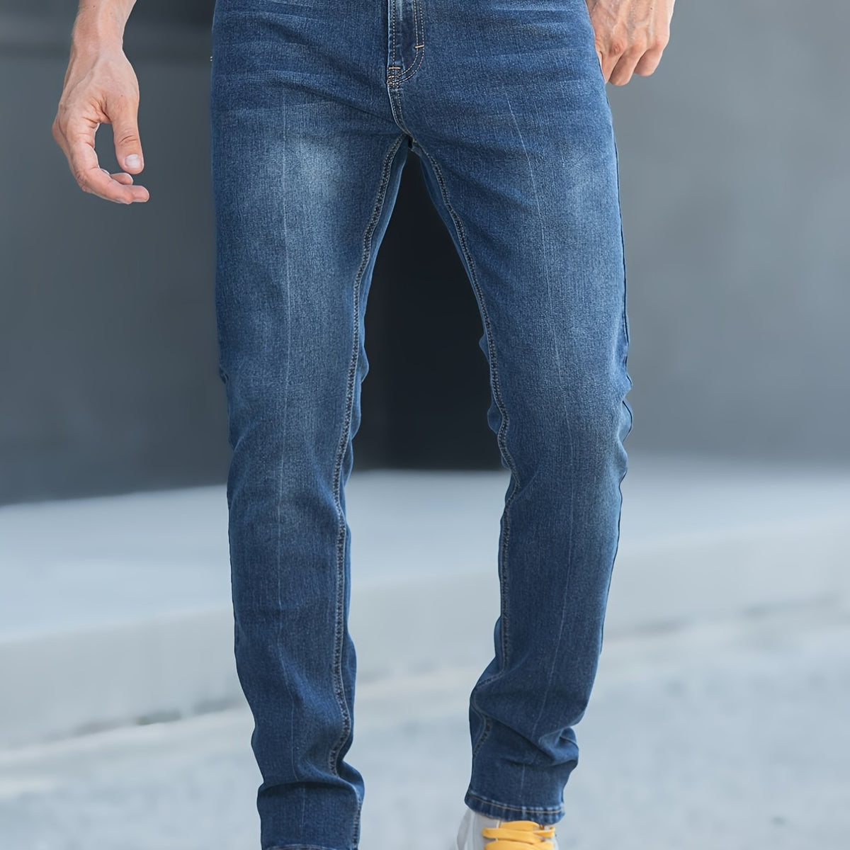 Stretch Slim Jeans for Men