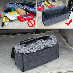 Woolen Felt Car Trunk Organizer Bag