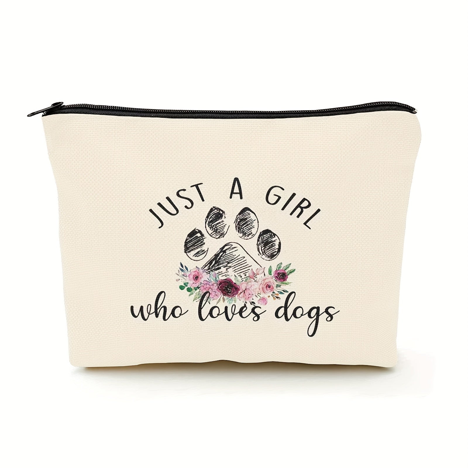 Dog Birthday Gift For Sister Makeup Bag Zipper Purse