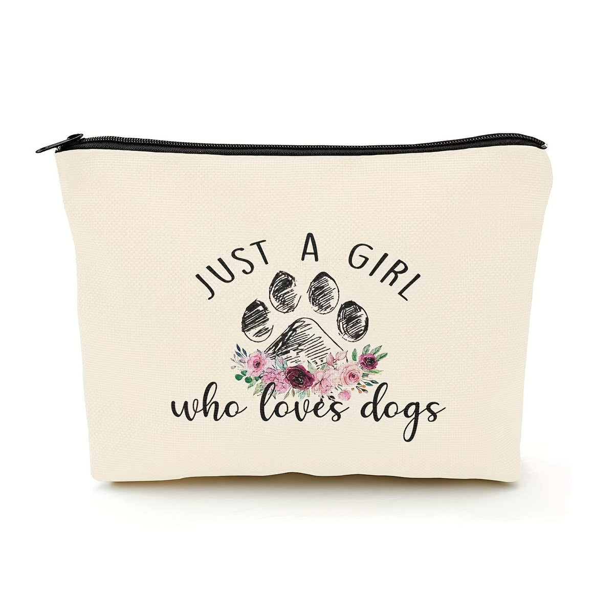 Dog Birthday Gift For Sister Makeup Bag Zipper Purse