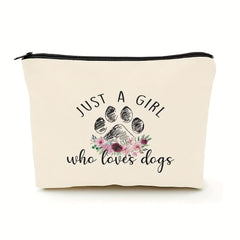 Dog Birthday Gift For Sister Makeup Bag Zipper Purse