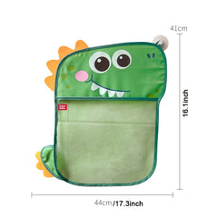 Kids Toy Storage Bag Cartoon Chicken With Suction Cup