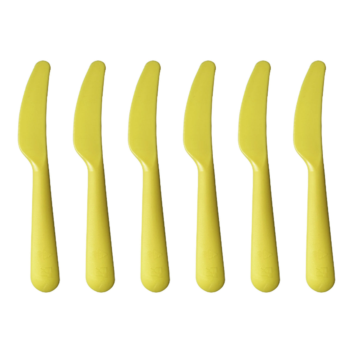 6pcs Children's Plastic Tableware Light Macaron BPA Baby Feeding Table