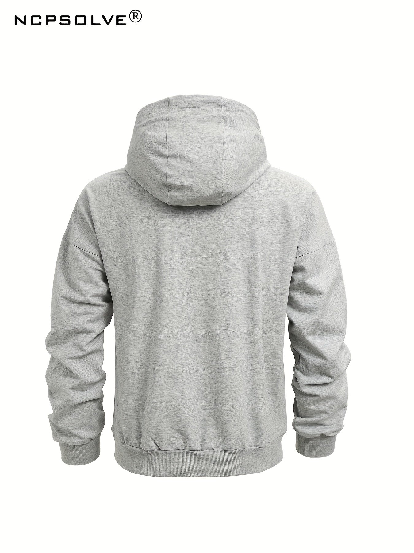 Men's Zip Up Hooded Jacket & Stretch Joggers Set