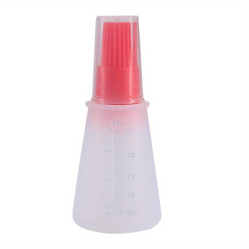 Kitchen BBQ Brush High Temp Resistant Silicone Bottle Brush