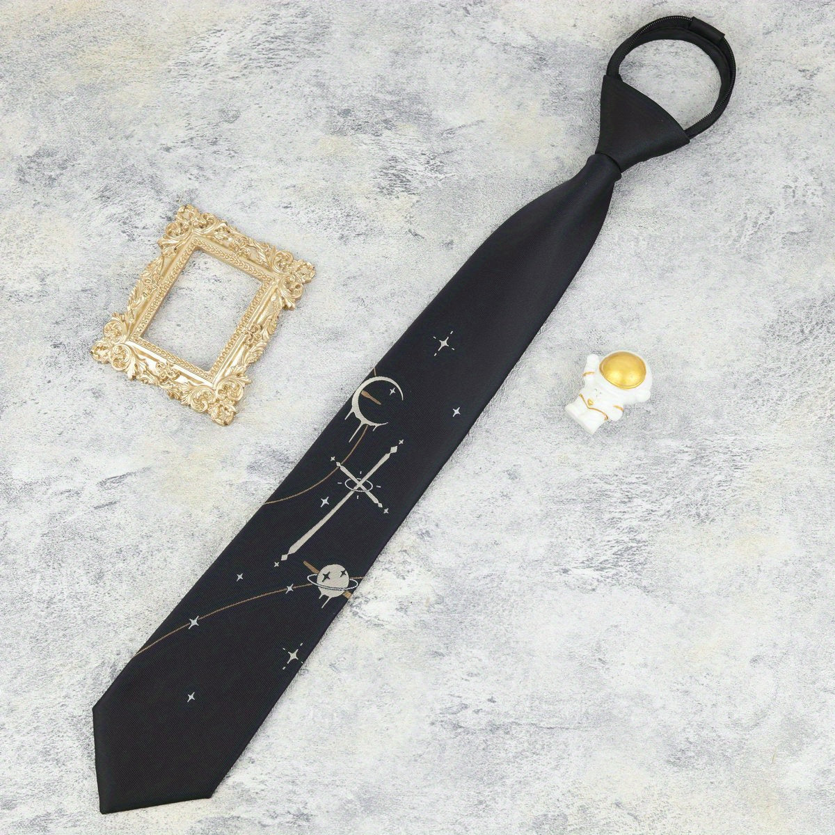 Starry Sky Ties Student School Uniform Tie Costume Clothing Accessories