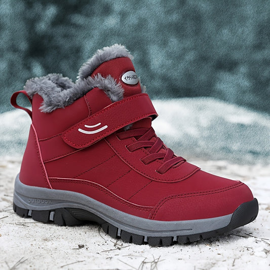 Warm Hiking Shoes Non Slip Wear Resistant Camping Shoes Women's Footwear