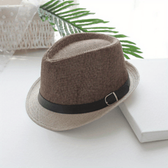 Straw Sunscreen Hat for Couples Outdoor Sunshade
