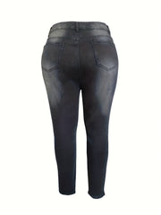  Ripped High Rise Skinny Jeans