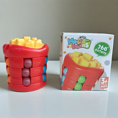 Magic Cube French Fry Magic Beans Stress Relieving Fingertip Top
