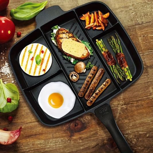 Non Stick Divided Meal Skillet 38 Grill Pan