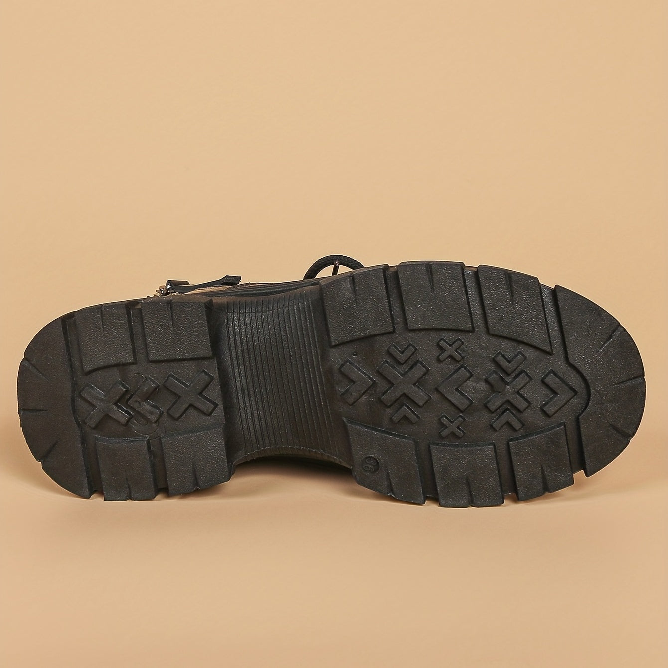 Women's Lace-Up Non-Slip Motorcycle Boots