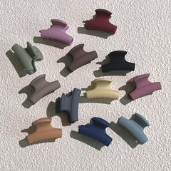 6pcs Frosted Hair Clips For Women Large Hair Clip Backe Head Clip
