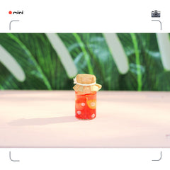 3pcs 1:12 Mixed Colors Canned Fruits Dollhouse Accessories Toy
