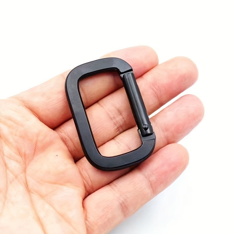 10pcs Aluminum Square Buckle Bag Backpack Outdoor Camping Hiking Travel