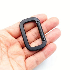 10pcs Aluminum Square Buckle Bag Backpack Outdoor Camping Hiking Travel
