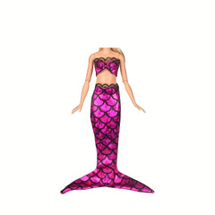 Mermaid Swimsuits Bathing Suits for Dolls
