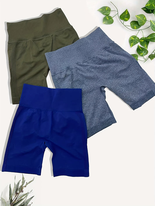 High Waisted Yoga Shorts Sports Activewear