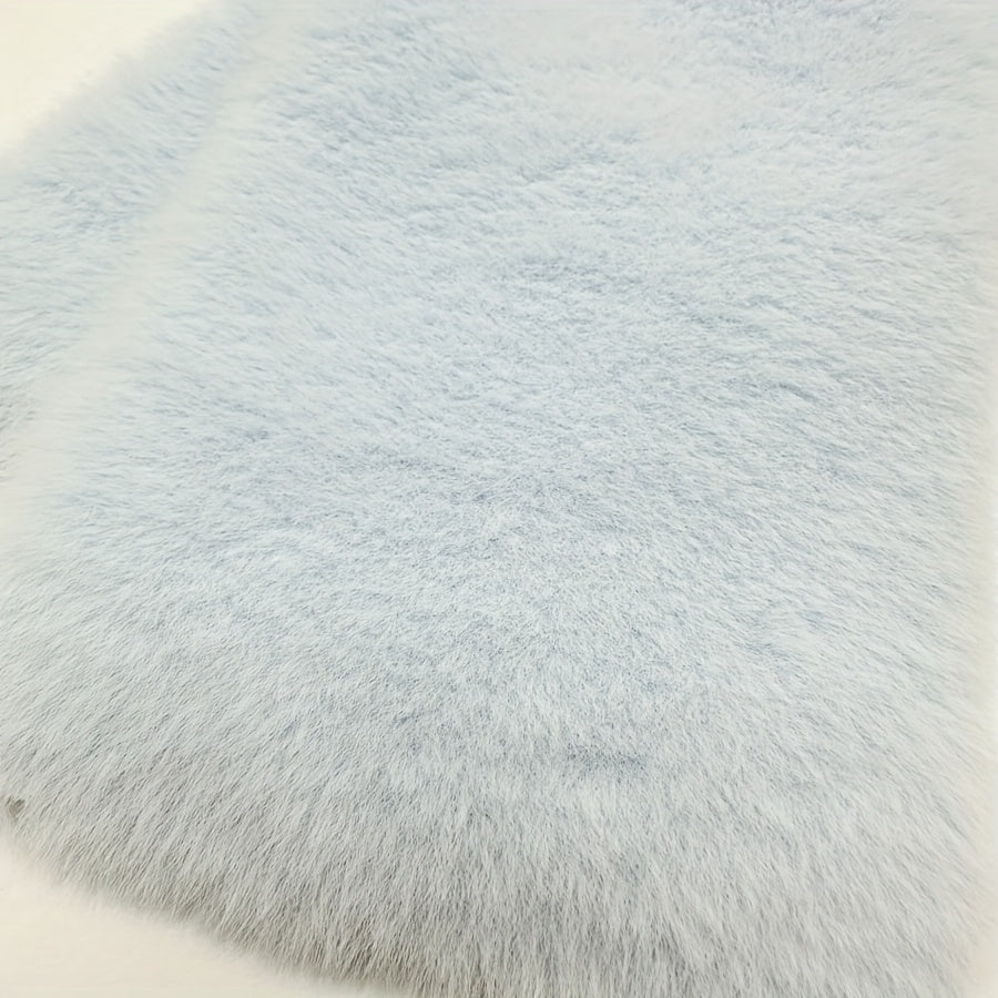 2pcs Mini Dollhouse Carpet Microfiber Grey Ivory Pink Ka...