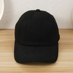 Letter Embroidery Unisex Baseball Cap Adjustable Casual Style Hat F