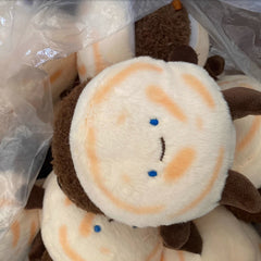 Cute Roujiamo Doll Soft Plush Hamburger Home Decor