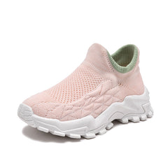 Boys Casual Knit Sneakers Lightweight Running Shoes
