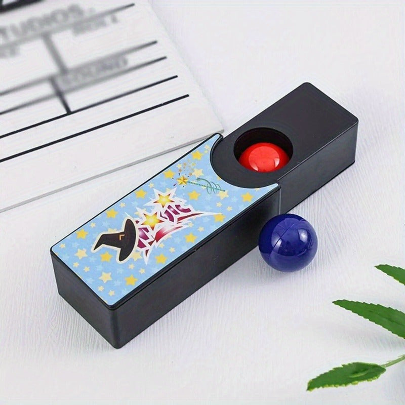 Magic Mastermind Trick Set Red & Balls Illusion Kit for Magicians