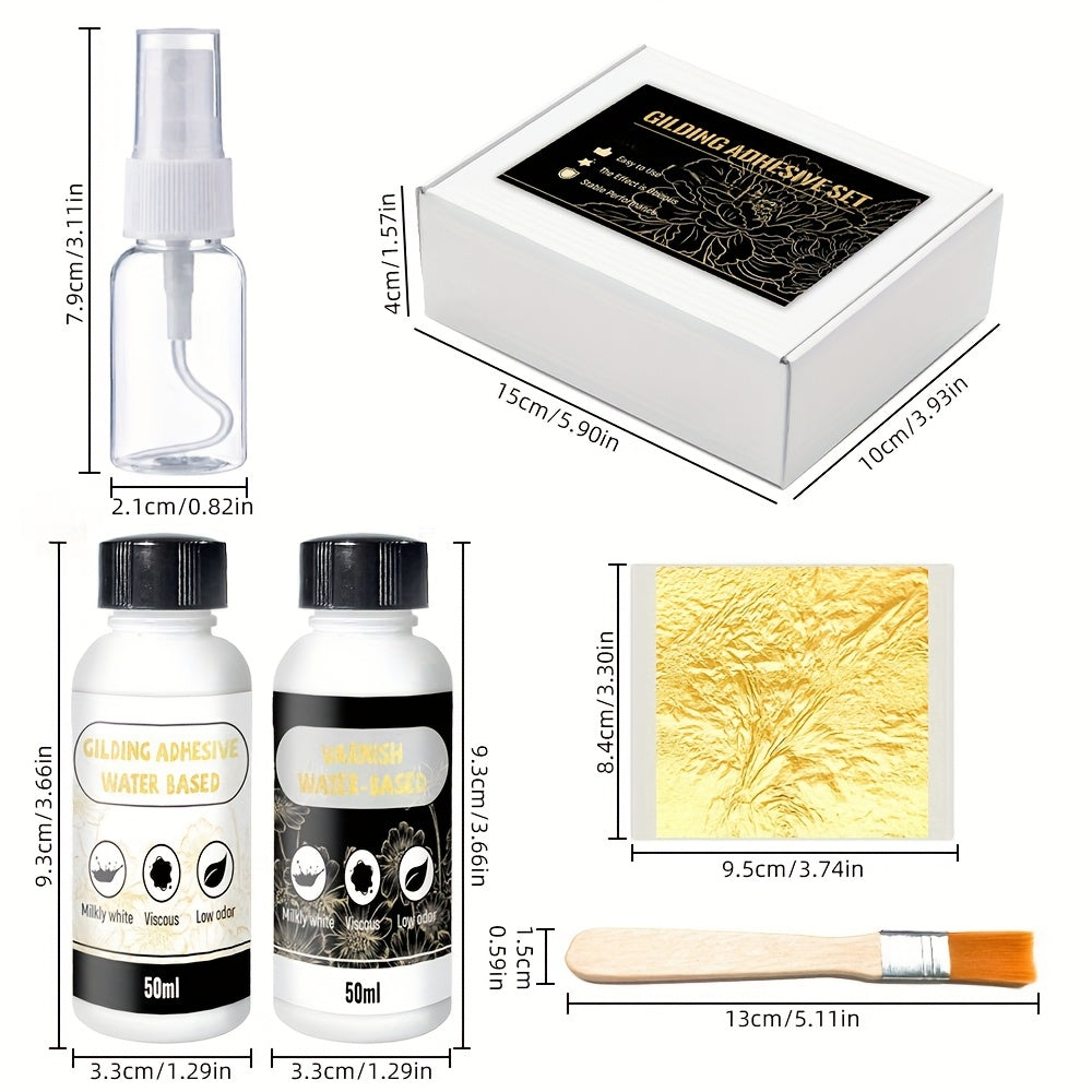 T126 Golden Foil Glue Combo Kit