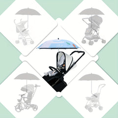 Baby Stroller Parasol Sunshade Outdoor Rain Umbrella