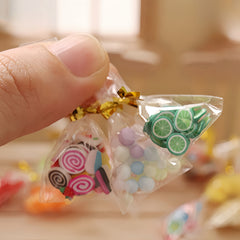 3 Packs Mini Candy Snacks for 1:12 Scale DIY Mini Home Decor