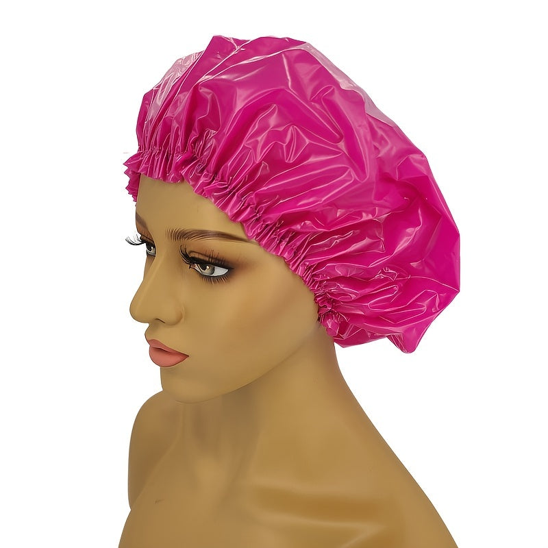 Waterproof Reusable Shower Cap for Women