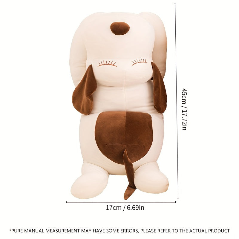 Simulation Lying Dog Plush Toy Sleeping Pillow Long Dog Pillow