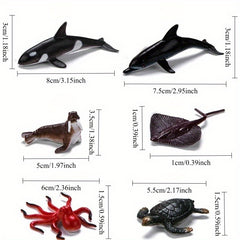 Rare Marine Animal Simulation Collection Series Set