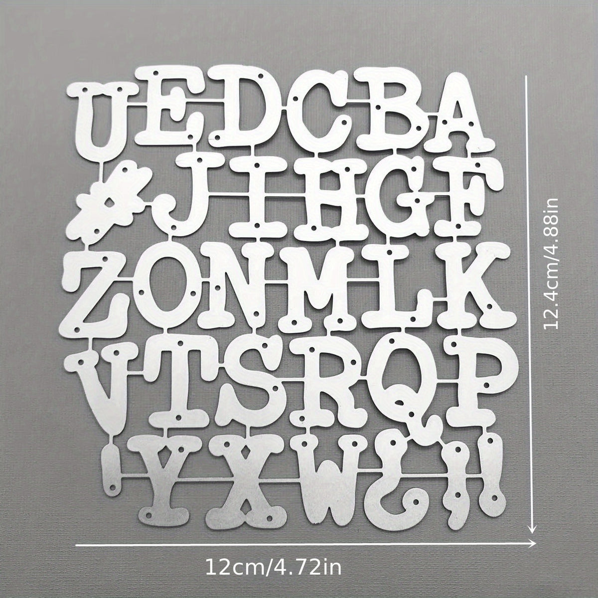 Alphabet Number Symbol Metal Cutting Dies for Card Decoration DIY Scrapbooking